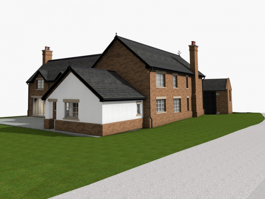 Farmhouse, Lancashire image